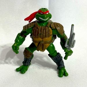 TMNT Teenage Mutant Ninja Turtles Raphael 2” action figure 2004 Playmates